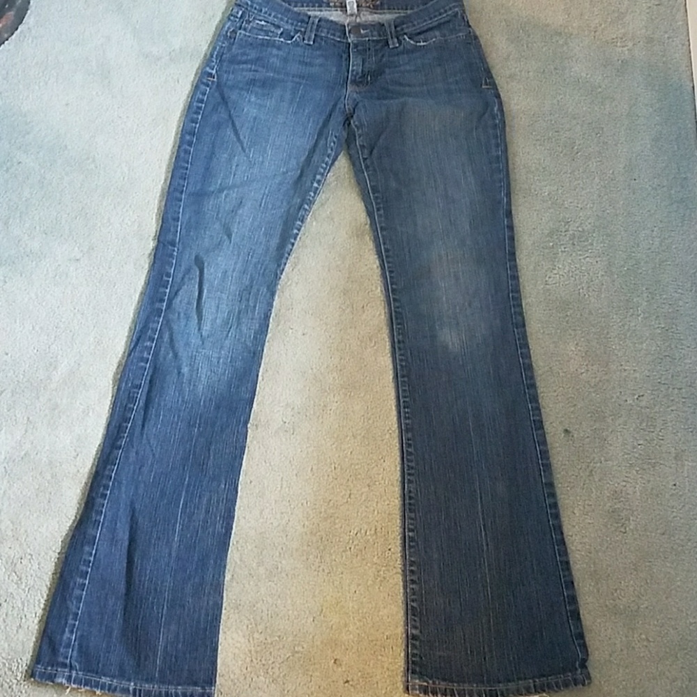 Medium wash denim Abercrombie jeans 34" inseam